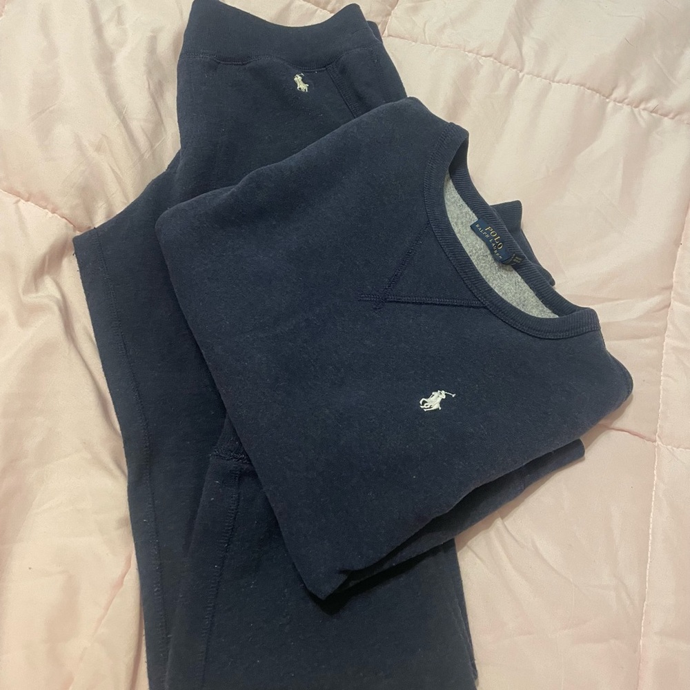 Female size small polo sweat suit